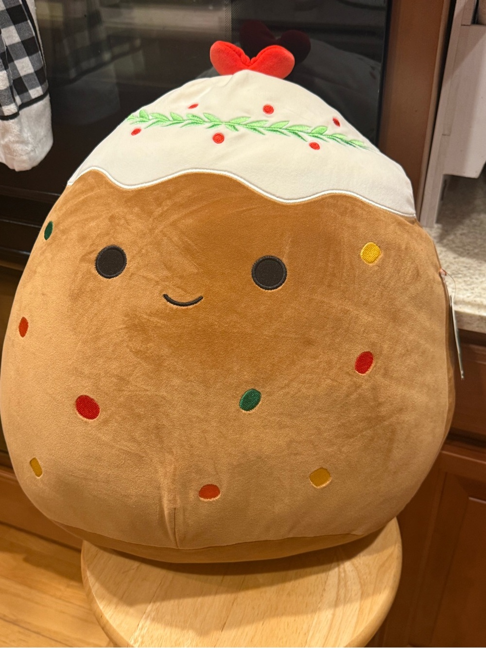Squishmallows-Large “Maldon” the fruit cake- 2024 X Mas Plush-NWT! Brand New!